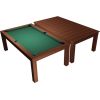 Pool Table / Dining Table, Mozart, 7 ft., mahogany