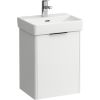 Laufen izlietnes skapītis Base (Pro S), 415x325 mm, h=530 mm, 1D, labā puse, matēts balts
