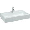 Laufen izlietne Living City, 800x460 mm, uz virsmas, balta