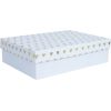 Box ELSA-8, with a lid kuld/hõbe, white