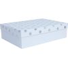 Box ELSA-3, with a lid kuld/hõbe, white