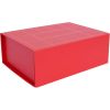 Paper box TRUDY 35x25x11cm foldable, red