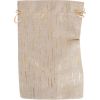 Bag from textile TEXY 20x30cm gold