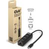 I/O HUB USB-C 3PORT/CSV-1549 CLUB3D