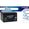 12Ah Axcell AGM industr/ Garden akumulators 151x98x101