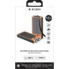 10000mAh Solar USB 2A+C Powerbank Orange/Black Bigben
