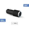 25W USB C PD Power Delivery Car Charger Black - Lifetime Warranty Force Power Lite