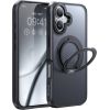 McDodo PC-4931 MagSafe case for iPhone 16 Plus with stand (black)