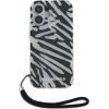 Karl Lagerfeld IML Zebra Pattern & Cord Защитный Чехол для Apple iPhone 16