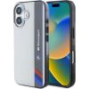 BMW Motorsport IML Vertical Stripe Защитный Чехол для Apple iPhone 16 Plus