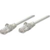 Intellinet Network Patch Cable, Cat6, 0.5m, Grey, CCA, U/UTP, PVC, RJ45, Gold Plated Contacts, Snagless, Booted, Lifetime Warranty, Polybag