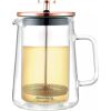 Kafijas/tējas prese, stikls, vara krāsa, 0.60L Klausberg