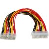 Adapter with cable Akyga AK-CA-09 extension P1 20+4 pin (f) | P1 20+4 pin (m) 30cm