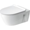 Duravit pods No.1 Rimless, ar vāku, stiprināms pie sienas, 401x430x565 mm, balts HG