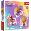 Пазл TREFL Тролли 3 in 1 (20,36,50 шт.) 3+ T34870