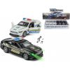 Metāla auto Policija ar skaņu, gaismu, inerce, atv. durvis 12 cm CHT5602G25