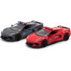 Kinsmart Metāla auto modelis 2021 Corvette (Police/Firefighter) 1:36 KT5432PR
