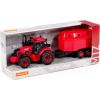 Polesie Traktors BELARUS dzīvnieku pārvadāšanai 37 cm PL91499