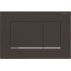 Geberit taustiņš Sigma30, 246x164 mm, matēts melns ar easy-to-clean pārklājumu / hroms