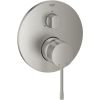 Grohe iebūvējamā dušas maisītāja Essence virsapmetuma daļa, ar 3 ceļu pārslēdzēju, supersteel
