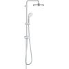 Grohe dušas sistēma ar pārslēdzēju Tempesta Flex 210, rokas duša Tempesta New, hroms