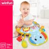Win Fun Spilvens Ziloņis mazuļiem ar mūziku un interaktīviem elementiem no 0 men. CB46699