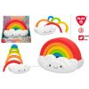 Playgo Piramīda Varavīksne un mākoņi konstruktors no 18 men. CB46742