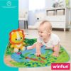 Win Fun Komplekts plīša Lauva ar flisa pledi 71x71 cm CB46499