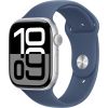Apple Watch 10 GPS 42mm Silver Alu + Denim Sport Band - S/M