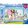 Ravensburger Puzzle: Bluey - Fun with Bluey (2x12pcs) (5693)