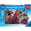 Ravensburger Puzzle Marvel: Spider-Man - Spider-Man in Action (3x49pcs) (8025)