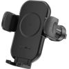 Foneng CP101 car grille mount with 15W wireless charger (black)