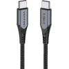 USB-C to USB-C 100W Vention TAHHD 5A 0.5m USB 3.1 Gen2 4K cable (gray)