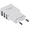 Wall charger Akyga AK-CH-05 15W 3x USB-A 5V | 3.1A white