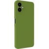 Evelatus Samsung  Galaxy A06 5G Premium Magnetic Soft Touch Silicone Case Army Green