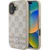 DKNY Checkered Pattern & Printed Stripes Aizsargapvalks Priekš Apple iPhone 16