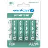 Rechargeable batteries everActive Ni-MH R6 AA 1100 mAh Infinity Line - 4 pieces