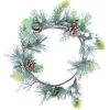 Wreath GREENLAND D20cm, white berries