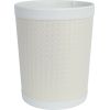 Trash bin WILMA 22x22x27.5cm, white