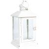 Lantern DEIA 13x13xH27cm, white