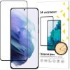 Wozinsky   Wozinsky super durable Full Glue tempered glass full screen with frame Case Friendly Samsung Galaxy S22 black