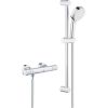 Grohe dušas termostats Grohtherm 800 Cosmo ar dušas komplektu 600 mm, hroms