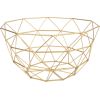 Candleholder NISSA D26xH13cm, golden