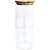Glass jar THERON D10xH25cm with a lid