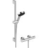 Hansgrohe dušas termostats Ecostat Fine ar dušas kompl. Pulsify Select S 105 3jet Relaxation EcoSmart, hroms