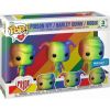 Funko Pops! with Purpose DC Pride: 3-Pack Heroes - Poison Ivy, Harley Quinn, Robin (Special Edition) Vinyl Figure