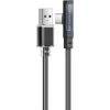 Cable USB-C to USB-C Mcdodo CA-3423 90 Degree 1.8m with LED (black)