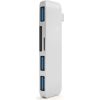 HUB USB Satechi 1x SD 1x microSD  + 3x USB-A 3.0 (ST-TCUHS)