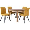 Dining set CHICAGO NEW round table and 4 chairs (10588)