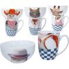 Cup+bowl set POPPY, mix